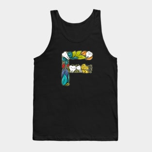 Letter F Tank Top